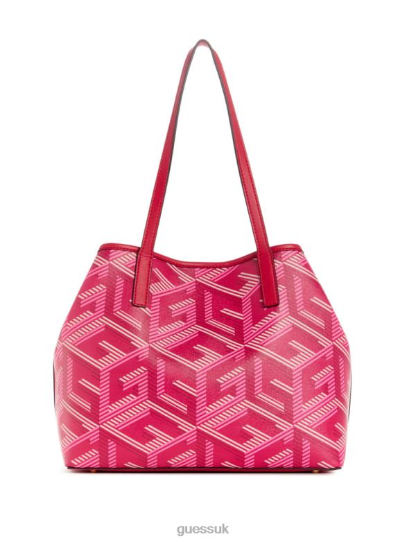 GUESS Women Vikky G Cube Tote Vert/Malibu Lime Bags V28V63068