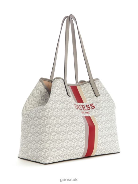 GUESS Women Vikky Large Tote Steel Bags V28V63069
