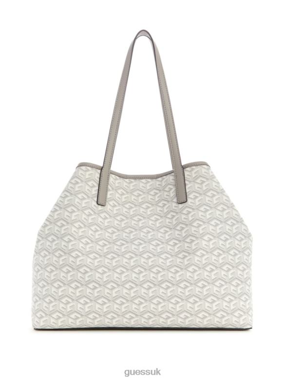 GUESS Women Vikky Large Tote Steel Bags V28V63069