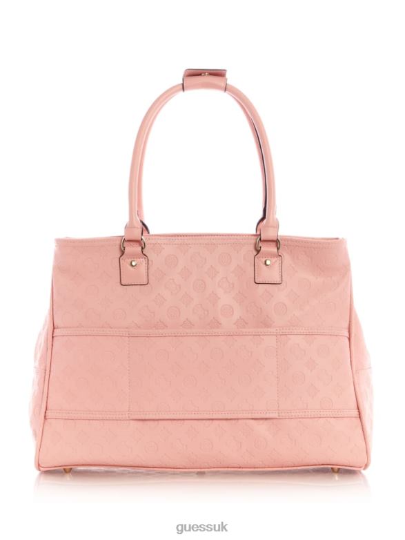 GUESS Women Wilder Shopper Tote Bright Pink Bags V28V63224