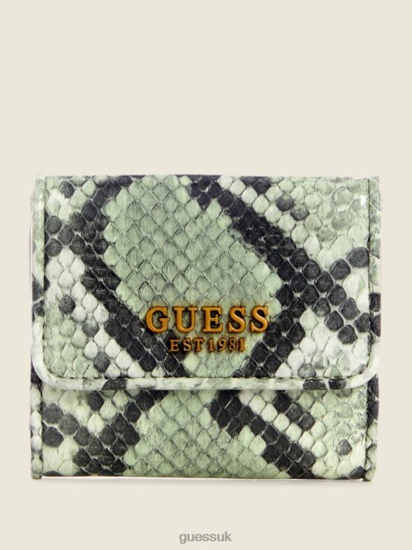 GUESS Women Abey Card and Coin Wallet Sea Spray Bags V28V63167