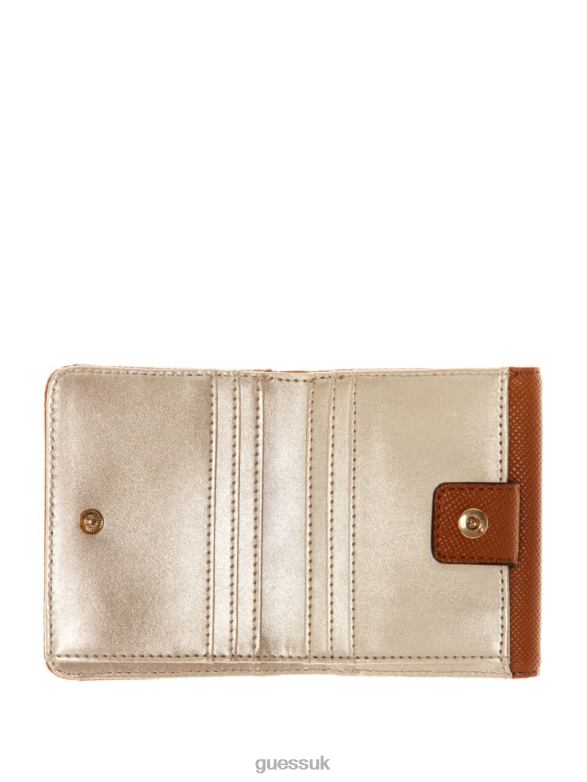 GUESS Women Abey Card and Coin Wallet Sea Spray Bags V28V63167
