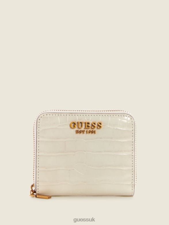 GUESS Women Laurel Small Zip-Around Wallet Brun/Egyptian Brown Bags V28V63156