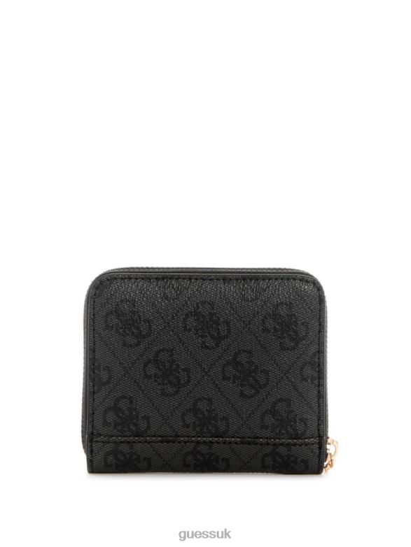 GUESS Women Laurel Small Zip-Around Wallet Cloud Wash Bags V28V63146