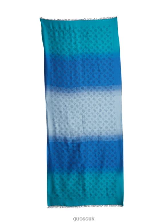 GUESS Women Diane Ombre Scarf Grey Accessory V28V63787