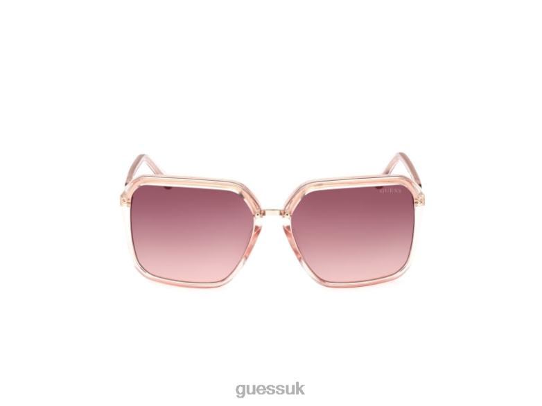 GUESS Women Elena Oversized Square Sunglasses Pink Accessory V28V63731