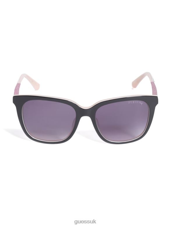 GUESS Women Get in Touch Sunglasses Silver Accessory V28V63706