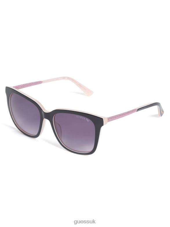 GUESS Women Get in Touch Sunglasses Silver Accessory V28V63706