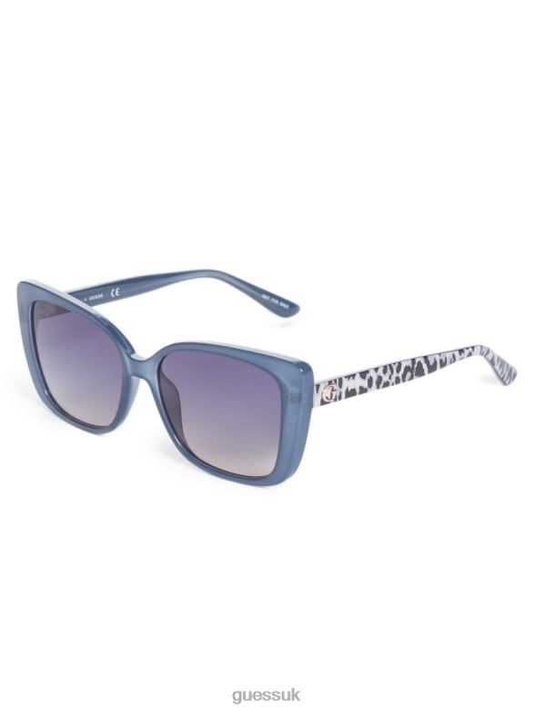 GUESS Women Scarlett Square Sunglasses Grey Accessory V28V63753