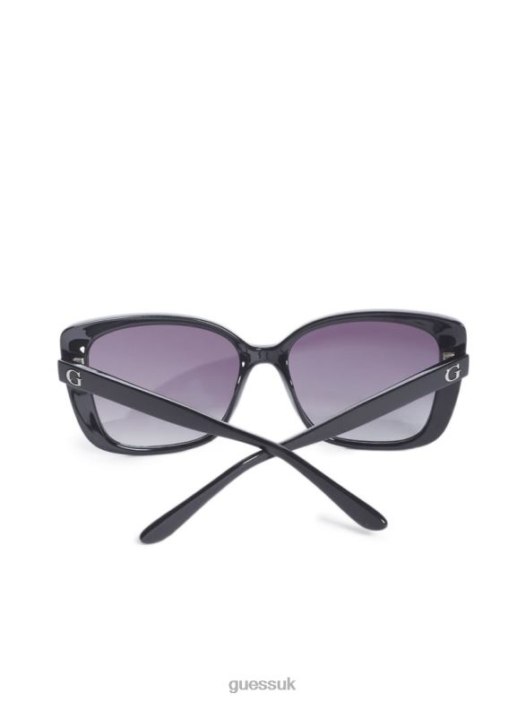 GUESS Women Scarlett Square Sunglasses Silver Accessory V28V63729