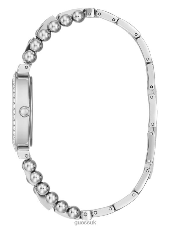 GUESS Women Analog Watch Silver Accessory V28V63573