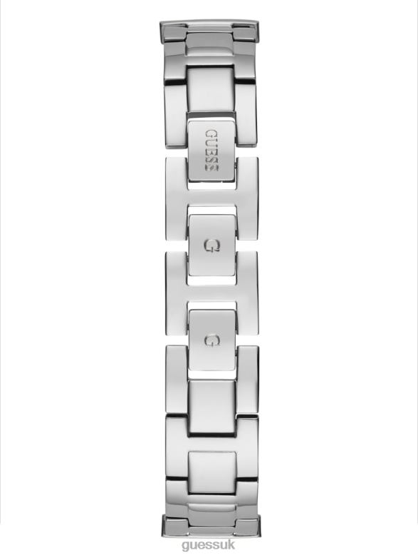 GUESS Women Analog Watch Silver Accessory V28V63573