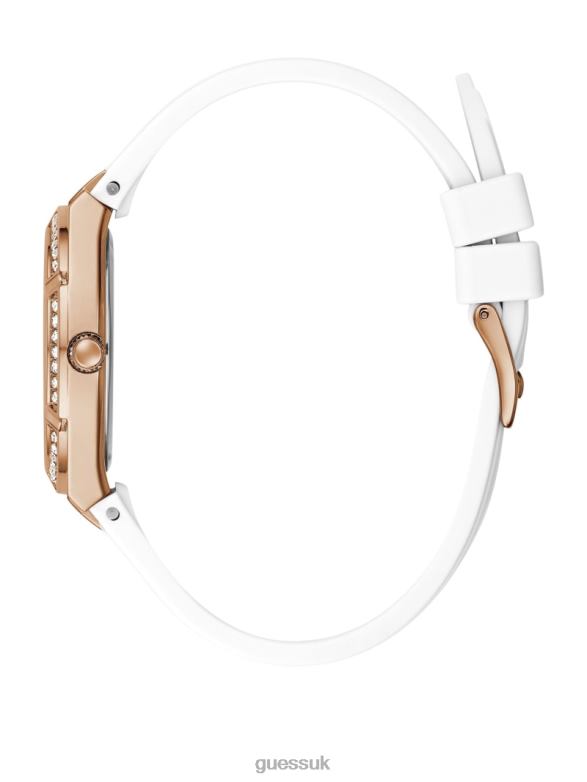 GUESS Women Analog Watch White Multi Accessory V28V63597