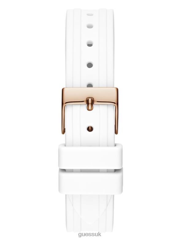 GUESS Women Analog Watch White Multi Accessory V28V63597
