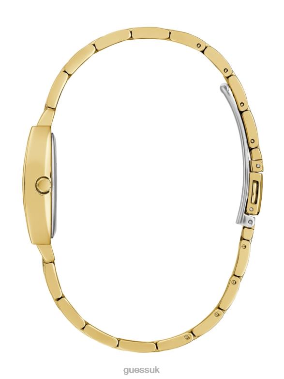 GUESS Women Diamond Analog Watch Gold Accessory V28V63598