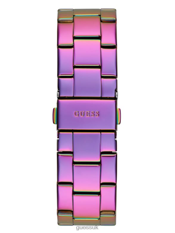 GUESS Women Fantasia Iridescent Multifunctional Watch Rose Gold Accessory V28V63578