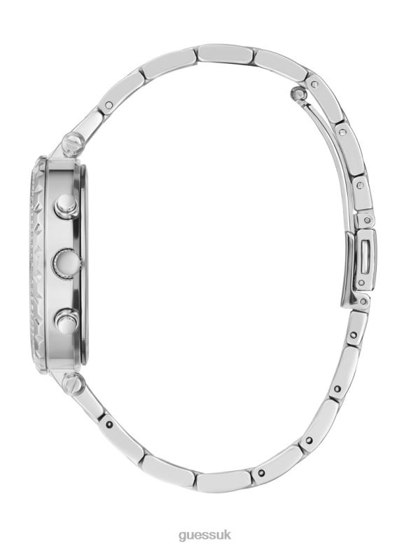 GUESS Women Multifunction Watch Silver Accessory V28V63558