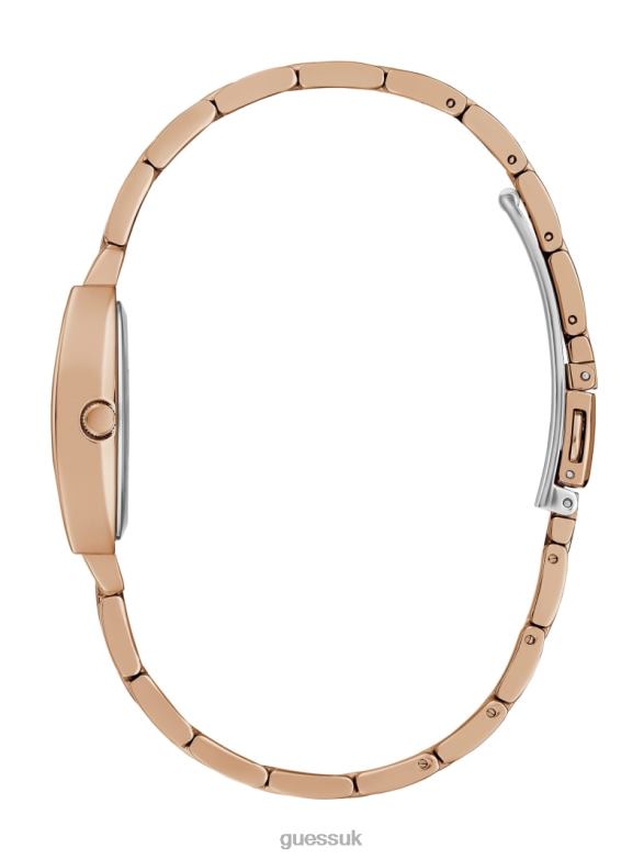 GUESS Women and Diamond Analog Watch Rose Gold Accessory V28V63619