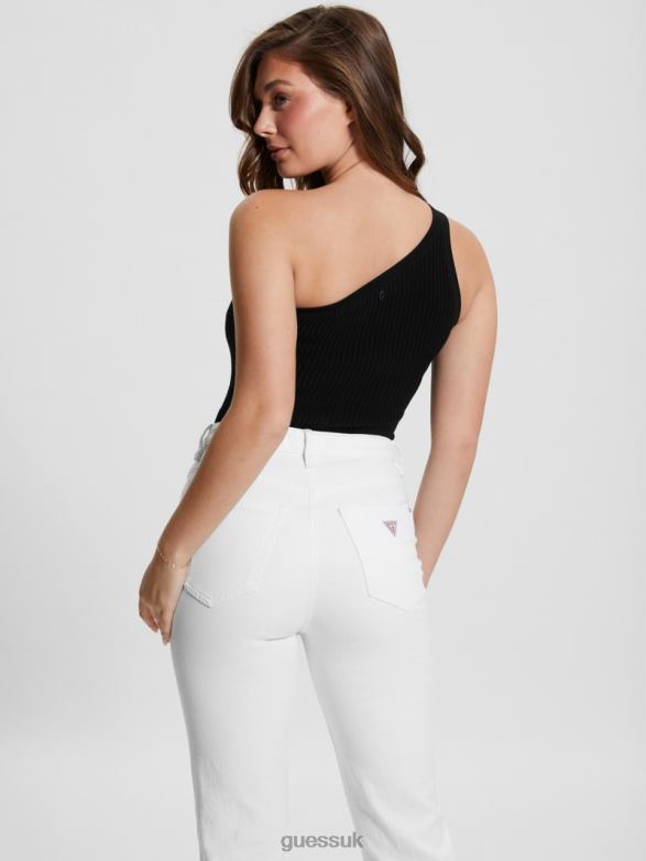 GUESS Women Eco Mel Ottoman Bodysuit Black Apparel V28V6990