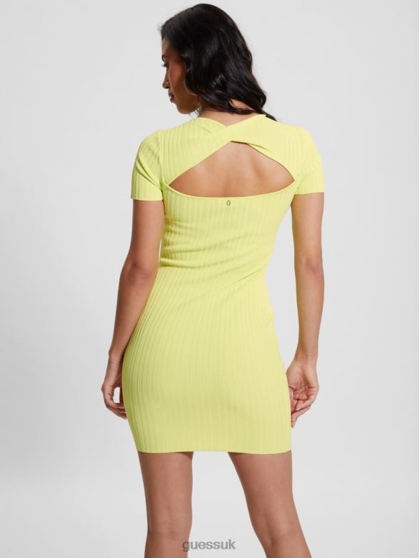 GUESS Women Anne Sweater Dress Dusty Kiwi Apparel V28V6452