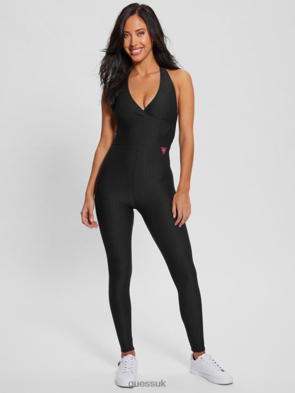 GUESS Women Eco Delma Active Jumpsuit Black Apparel V28V62468