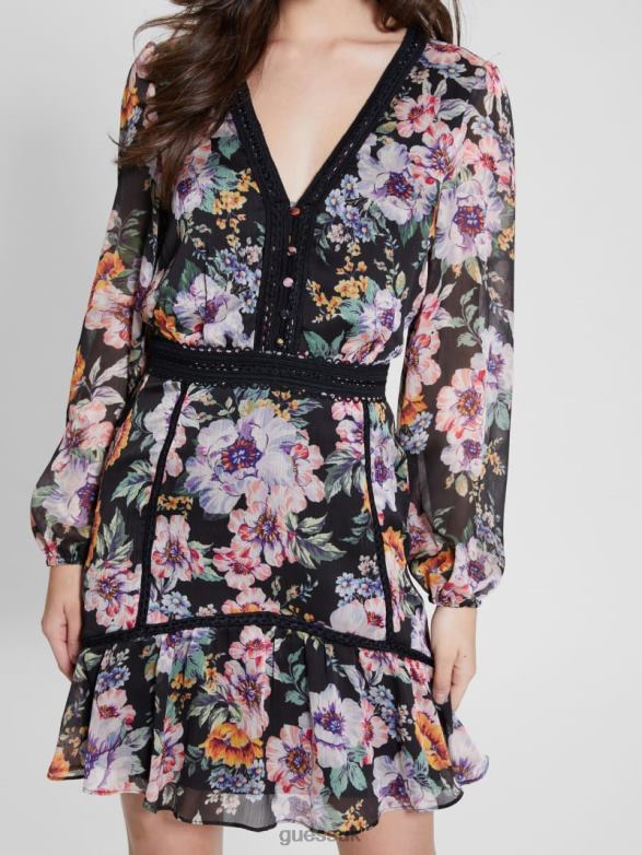 GUESS Women Eco Elana Floral Dress Ciaobella Apparel V28V6344