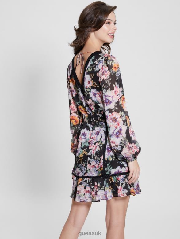 GUESS Women Eco Elana Floral Dress Ciaobella Apparel V28V6344