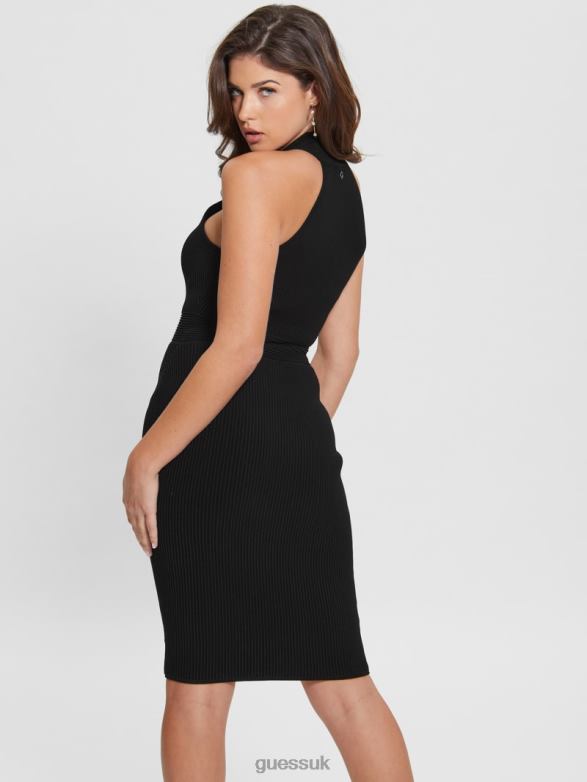 GUESS Women Eco Janice Dress Black Apparel V28V6404