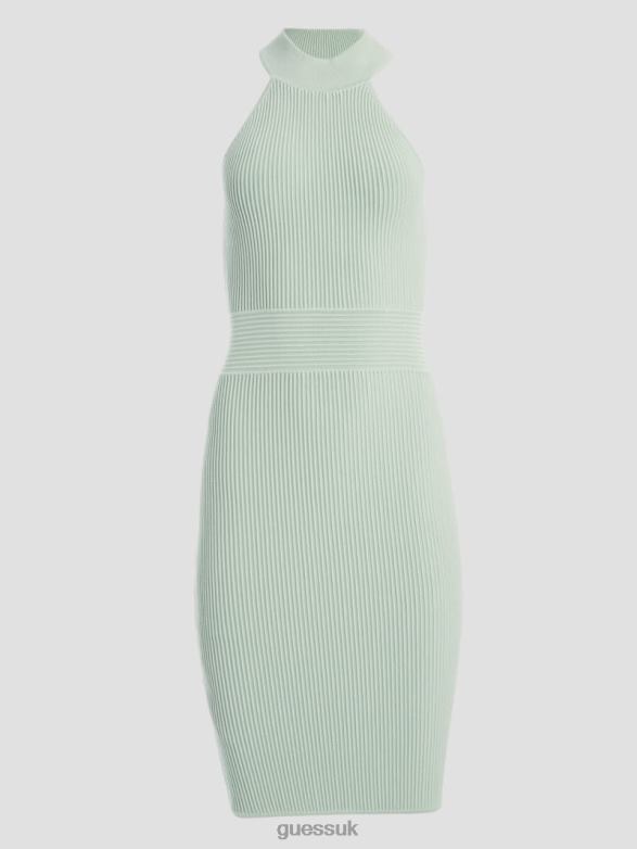 GUESS Women Eco Janice Dress Hazy Green Apparel V28V6633