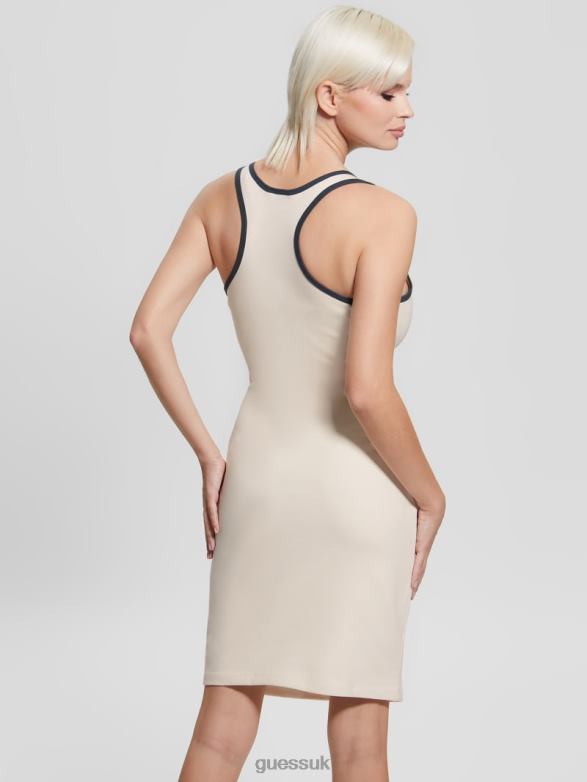 GUESS Women Eco Signature Active Dress Subtle Pink Apparel V28V6589