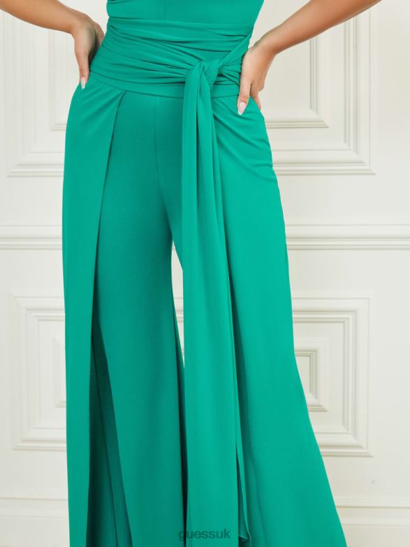 GUESS Women New Kiki Jumpsuit Drk Silk Apparel V28V6395