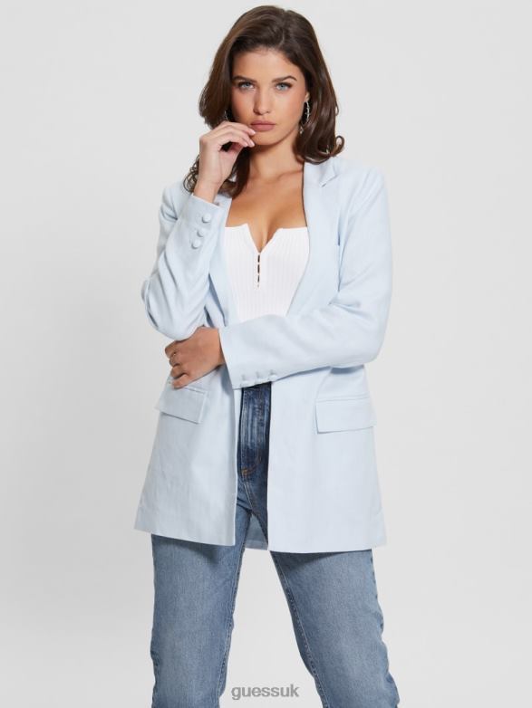 GUESS Women Brooke Blazer Helium Apparel V28V61744