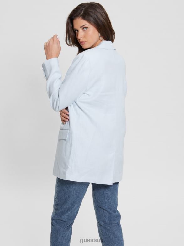 GUESS Women Brooke Blazer Helium Apparel V28V61744