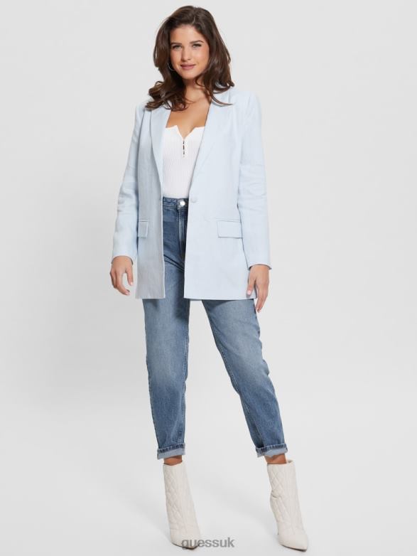 GUESS Women Brooke Blazer Helium Apparel V28V61744