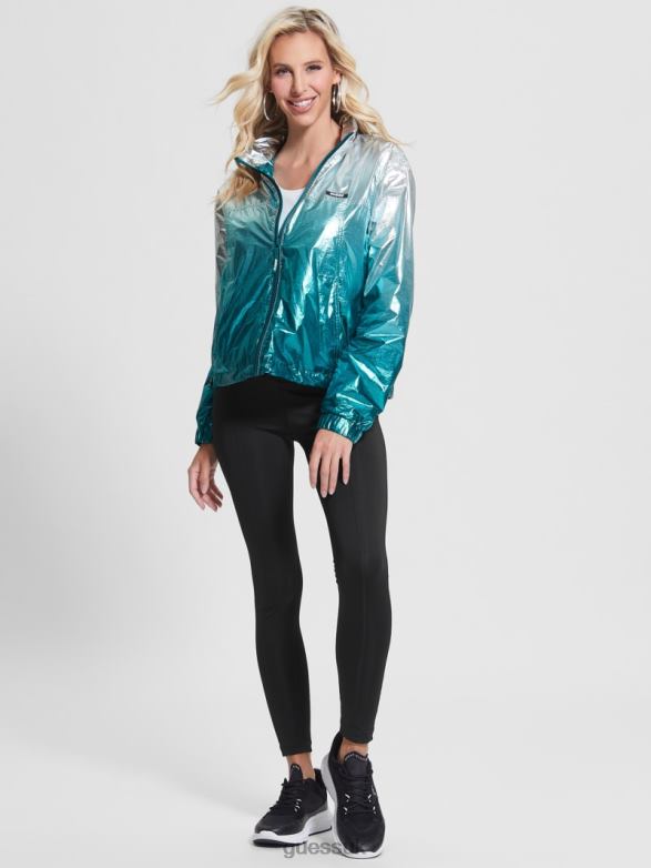GUESS Women Cheryl Windbreaker Oceania Apparel V28V61830