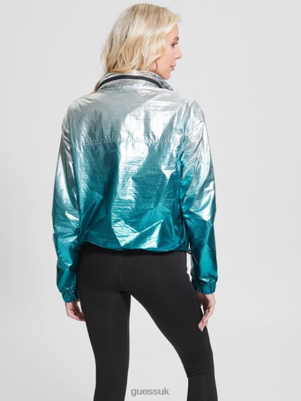 GUESS Women Cheryl Windbreaker Oceania Apparel V28V61830
