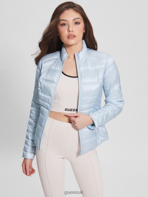 GUESS Women Eco Janis Reversible Jacket Fresh Air Apparel V28V61986