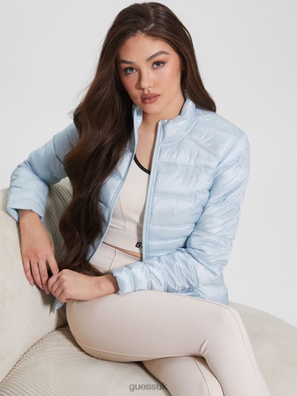 GUESS Women Eco Janis Reversible Jacket Fresh Air Apparel V28V61986
