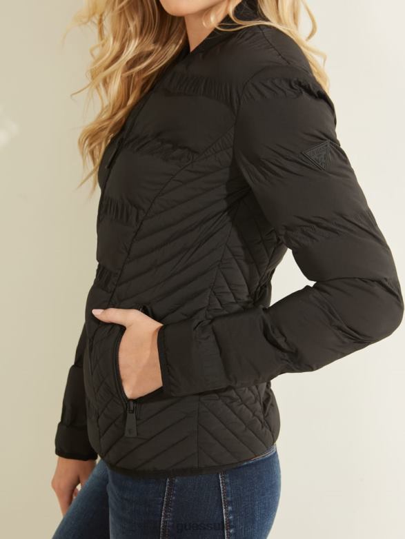 GUESS Women Eco New Vera Jacket Black Apparel V28V61930
