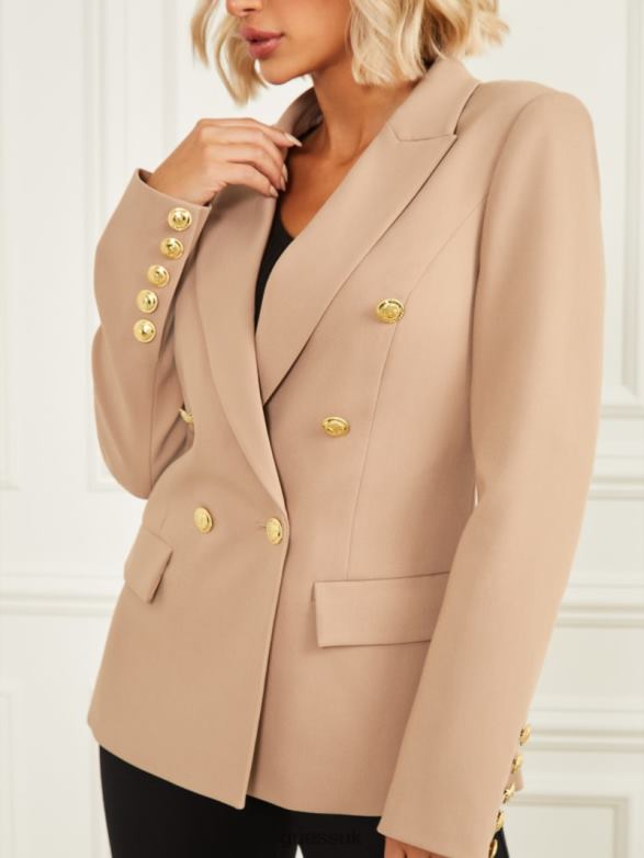 GUESS Women Shelly Blazer Blonde Ambition Apparel V28V61780