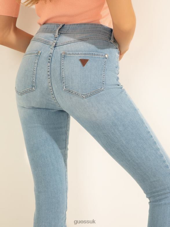 GUESS Women 1981 High-Rise Skinny Jeans Eli Wash Apparel V28V6181