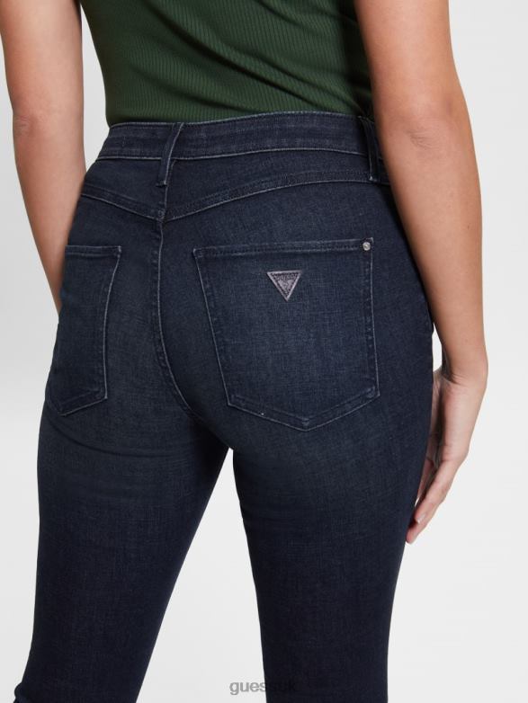 GUESS Women 1981 Skinny Jeans Blue Lagoon Indigo Wash Apparel V28V636