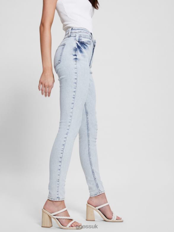 GUESS Women Eco 1981 Skinny Jeans Heart Lake Apparel V28V68