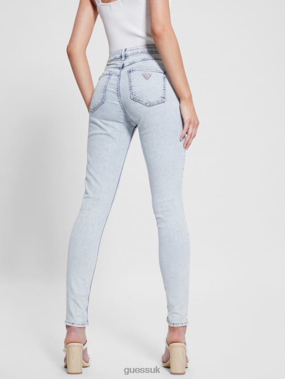GUESS Women Eco 1981 Skinny Jeans Heart Lake Apparel V28V68