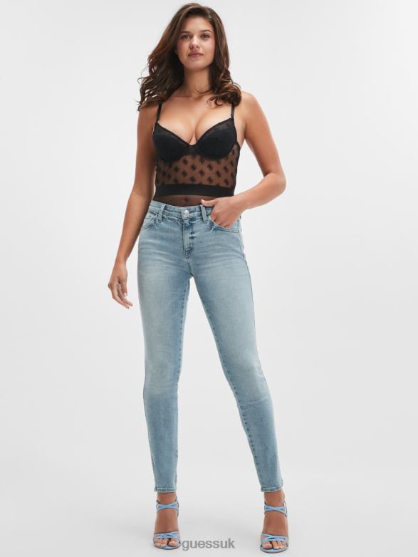 GUESS Women Eco Mid-Rise Sexy Curve Fletcher Apparel V28V6207