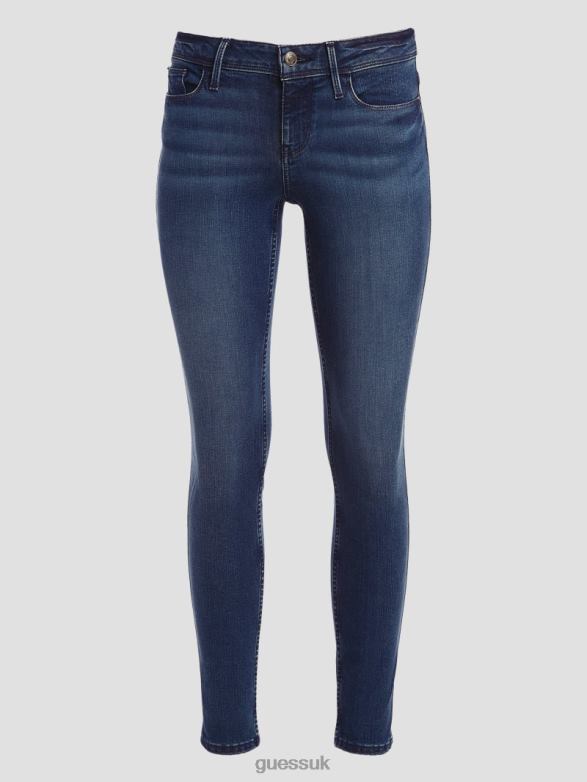 GUESS Women Eco Power Skinny Jeans Cuesta Wash Apparel V28V6120