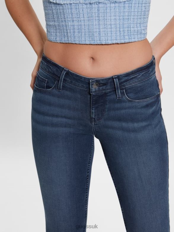 GUESS Women Eco Power Skinny Jeans Cuesta Wash Apparel V28V6120
