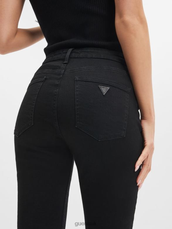 GUESS Women Eco Sexy Flared Jeans Carrie Black Apparel V28V692