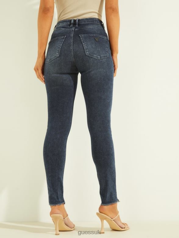 GUESS Women Eco Super-High Skinny Jeans Boogie Apparel V28V6238