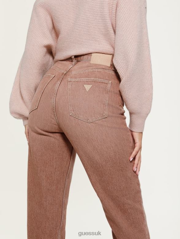 GUESS Women Mom Jeans Power Juice Apparel V28V6212